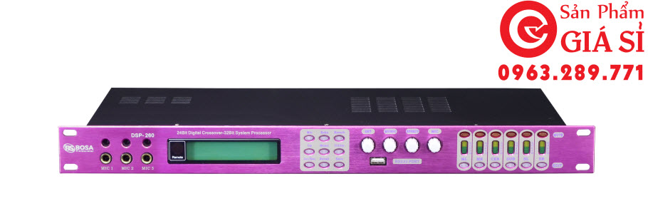 Mixer karaoke bosa DSP260