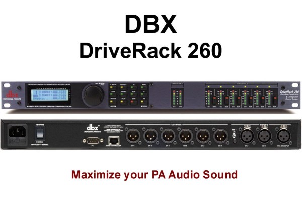 Driverack DBX  PA260