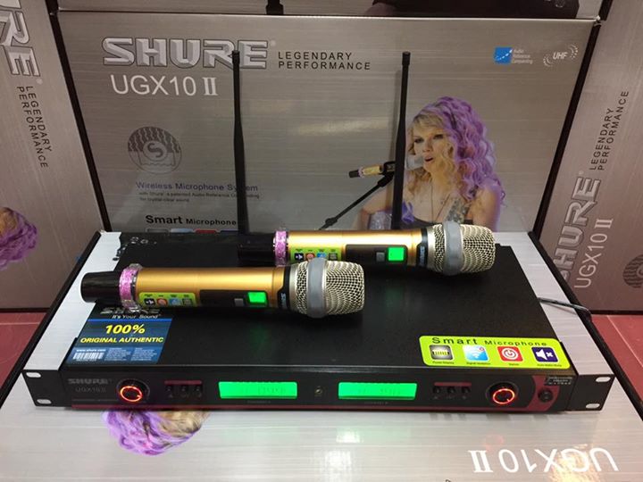 Micro Shure UGX10 II Chính Hãng 