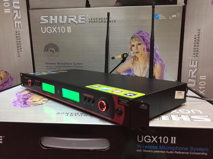 Micro Shure UGX10 II Chính Hãng 