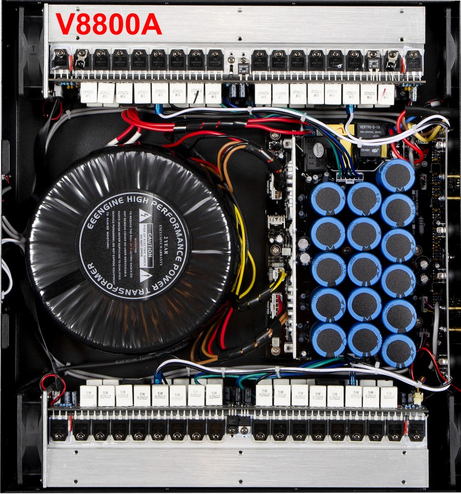 Main Đẩy 4 Kênh BOSA V-8800A  (Chính Hãng)