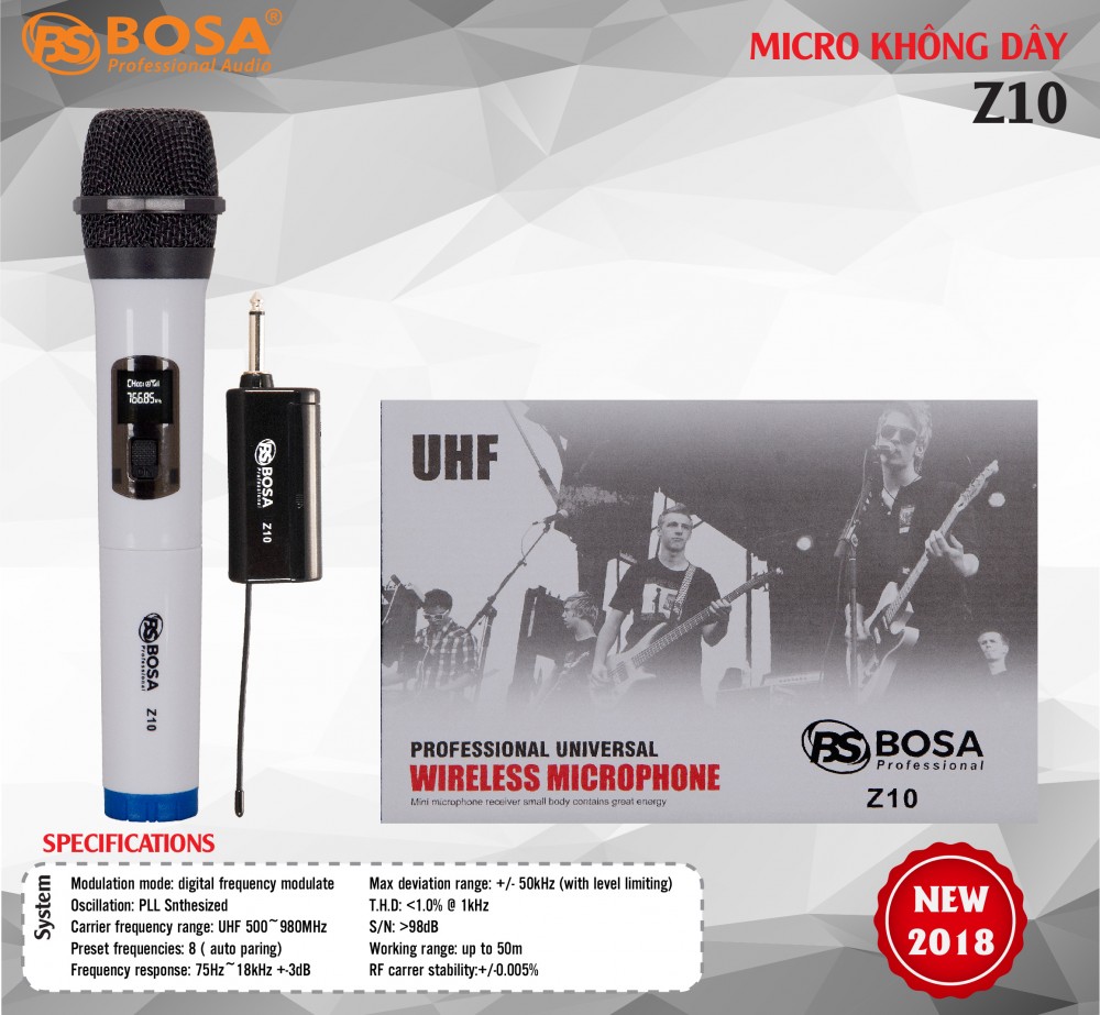 Micro Tay Bosa Z10 UHF