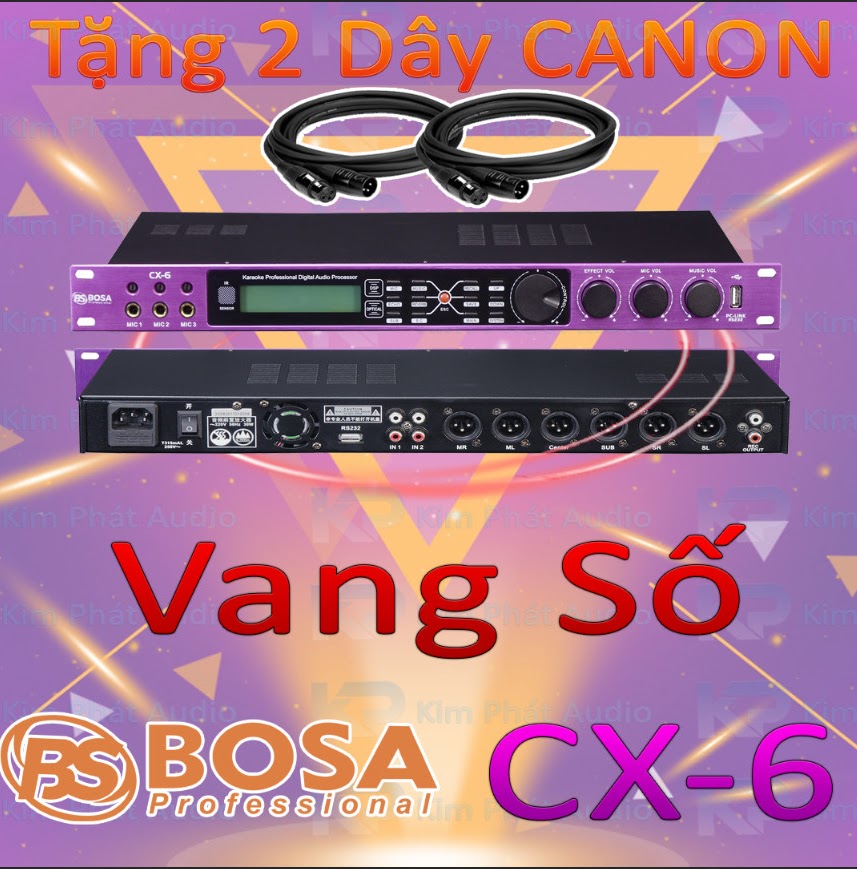Vang Số Karaoke BOSA CX6