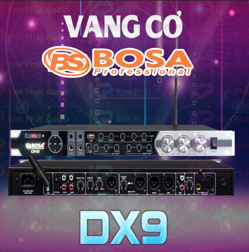 Vang Cơ Karaoke BOSA DX9
