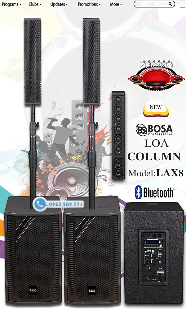 Loa cột Array Bosa LAX8