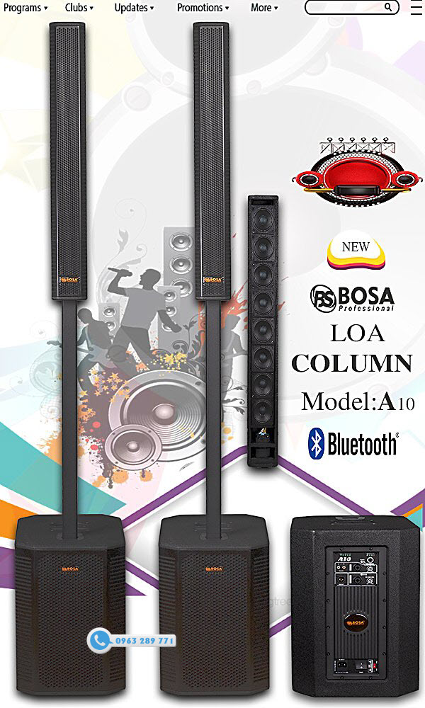 LOA CỘT ARRAY BOSA A10