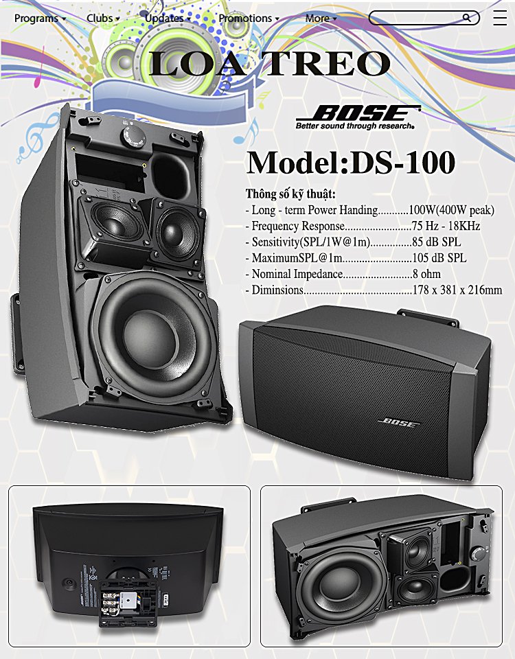 LOA ÂM TRẦN BOSE DS100SE