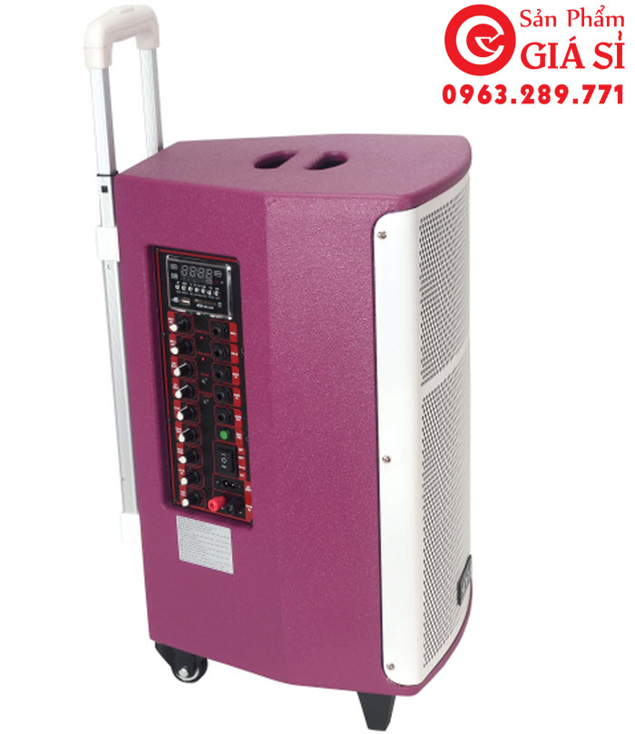 Loa Kéo karaoke Kora 650D Hồng