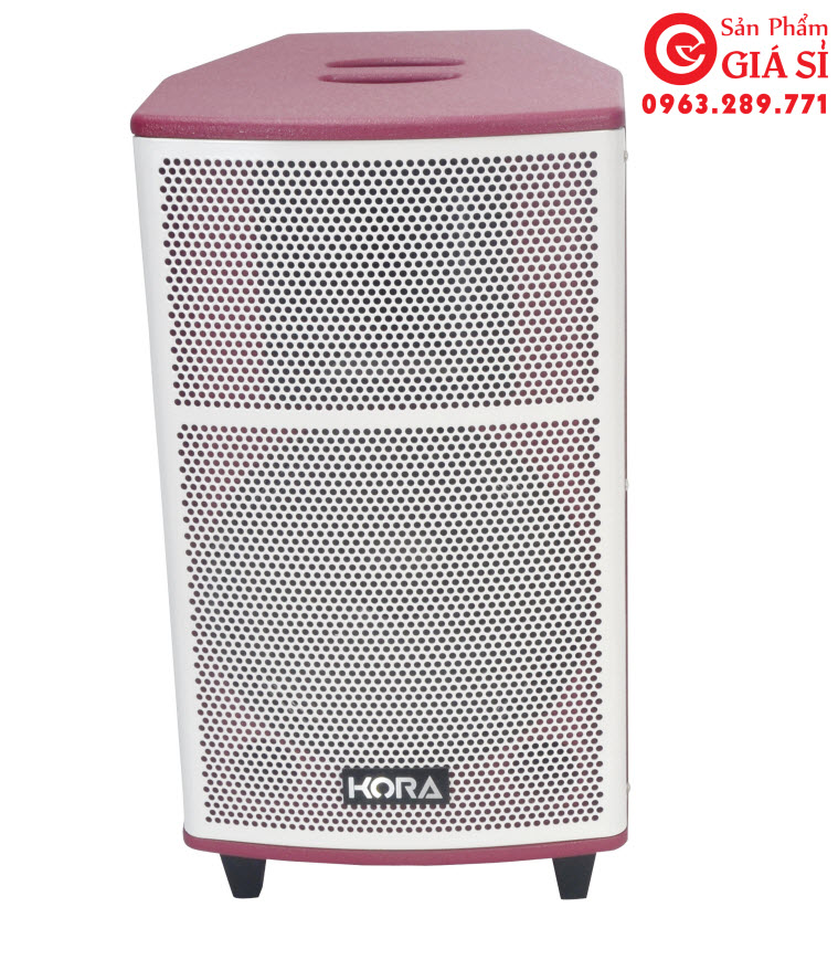 Loa Kéo karaoke Kora 650D Hồng