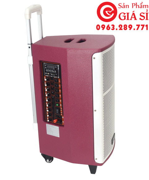 Loa Kéo karaoke Kora 650D Hồng