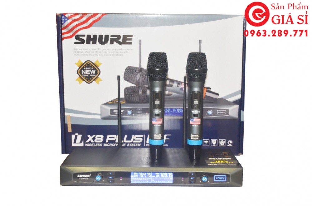 Micro shure x8 Plus