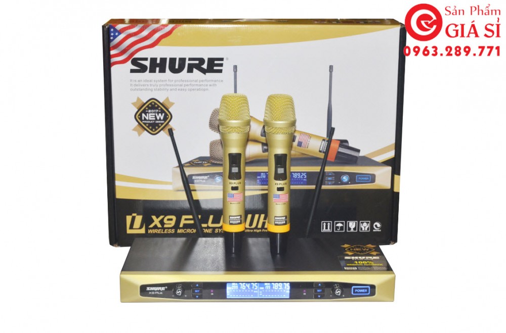 Micro shure x9 Plus