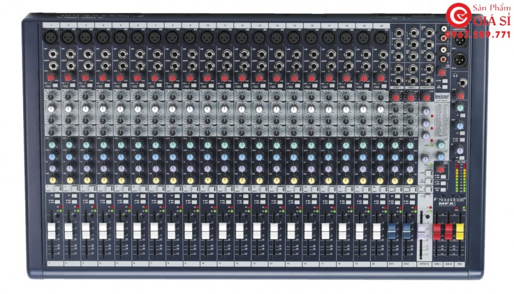 Mixer Soundcraft MFX 20/2