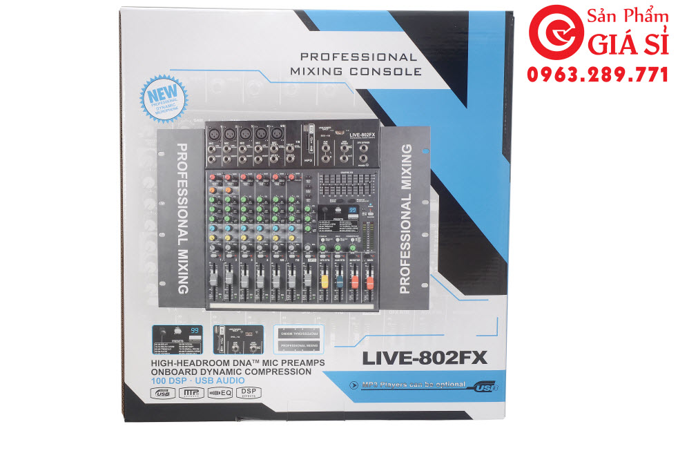 Mixer Bosa 802 FX