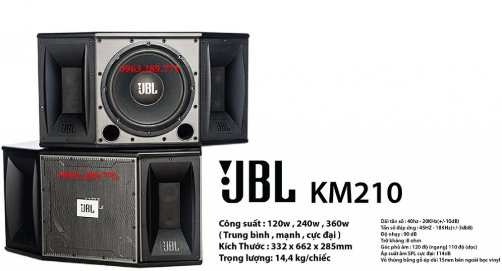 Loa Karaoke JBL KM210