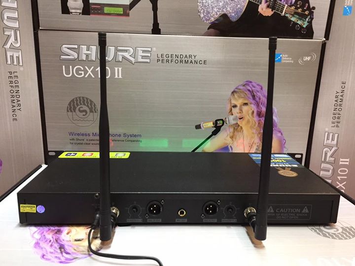 Micro Shure UGX10 II Chính Hãng 