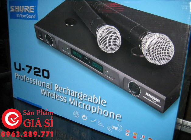 Micro Shure U720 (U-720) - Micro không dây