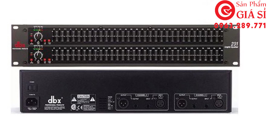 Lọc Equalizer DBX 231