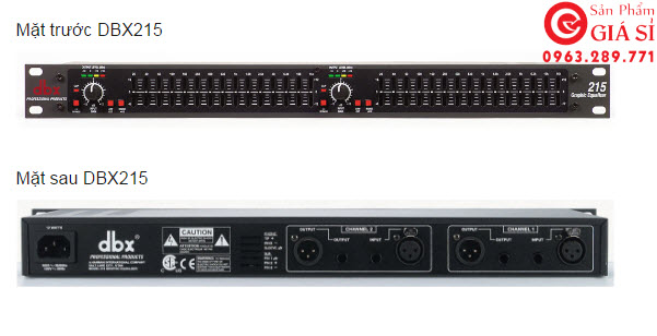 Lọc Dbx Equalizer 215