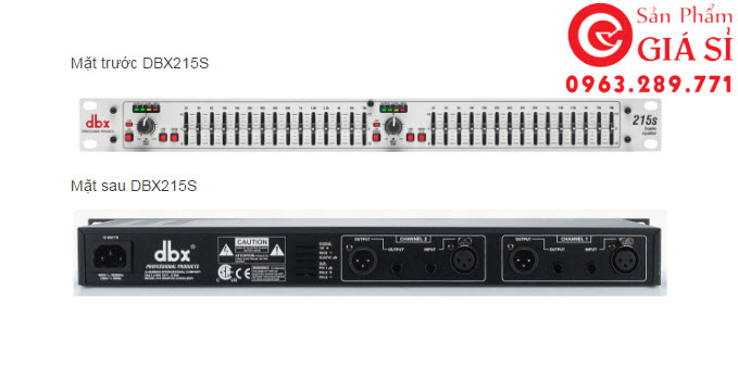 Lọc Dbx Equalizer 215S