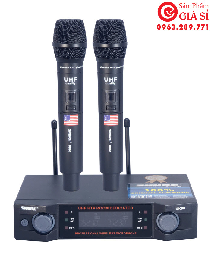 Micro Shure không dây UK90