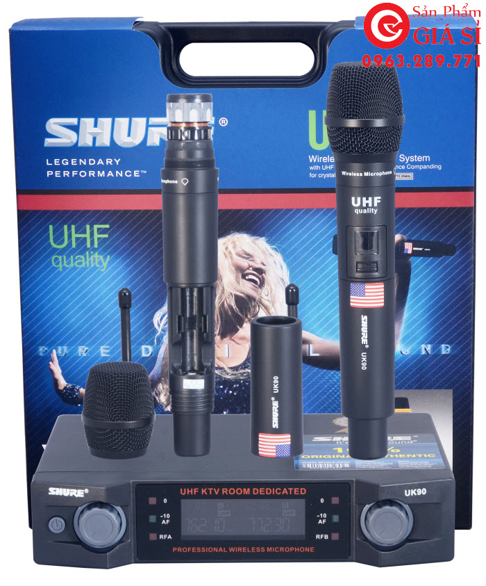 Micro Shure không dây UK90