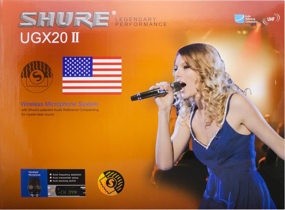 Micro Karaoke Shure UGX20 II