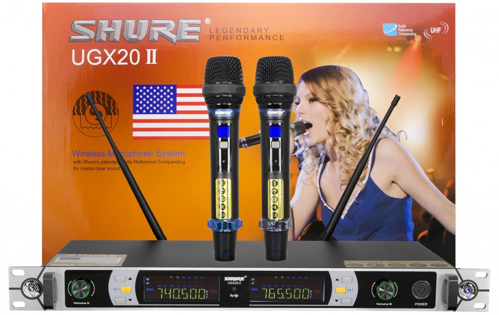 Micro Karaoke Shure UGX20 II