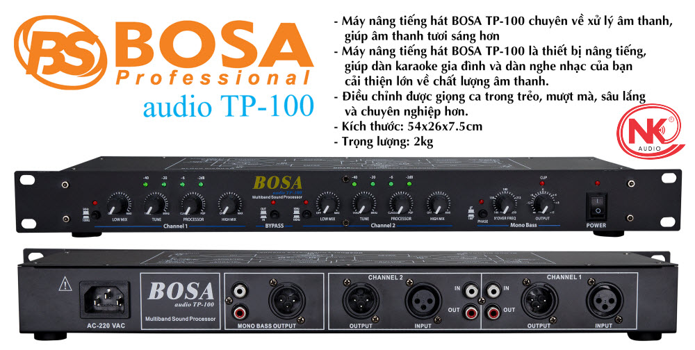 NÂNG TIẾNG IDOL BOSA TP-100