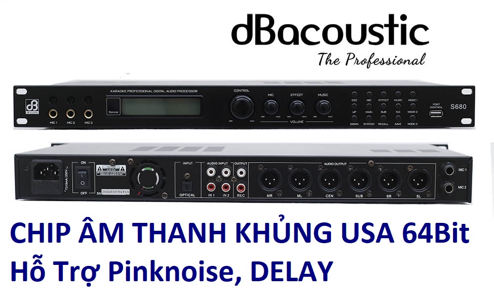 VANG SỐ KARAOKE DB S680