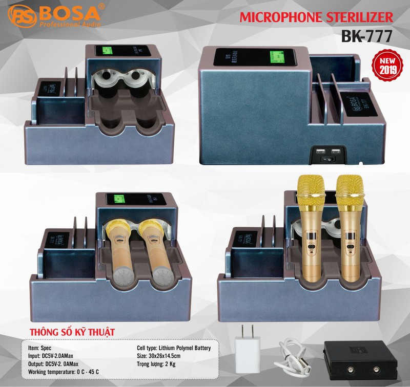 BỘ HẤP MICRO BOSA BK777