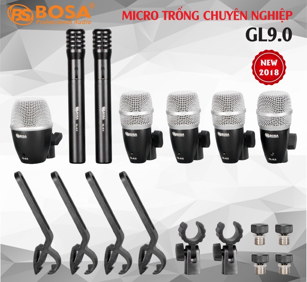 Micro Trống Bosa GL-9.0