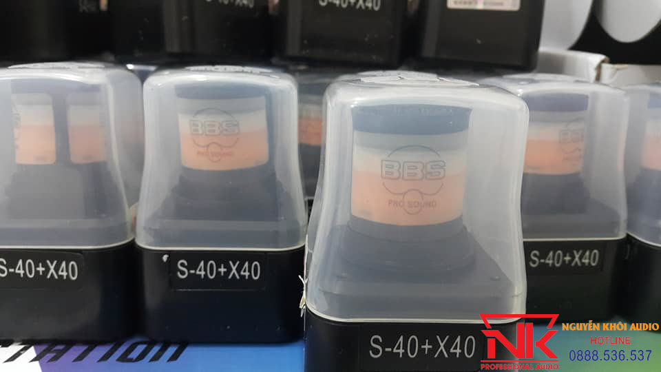 Củ Micro BBS 6 số cao cấp S-40 X40