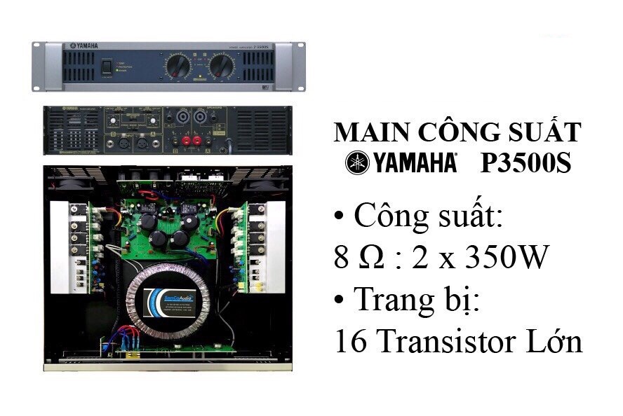 MAIN CÔNG SUẤT YAMAHA P3500S 16S