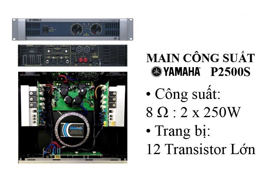 MAIN CÔNG SUẤT YAMAHA XP2500