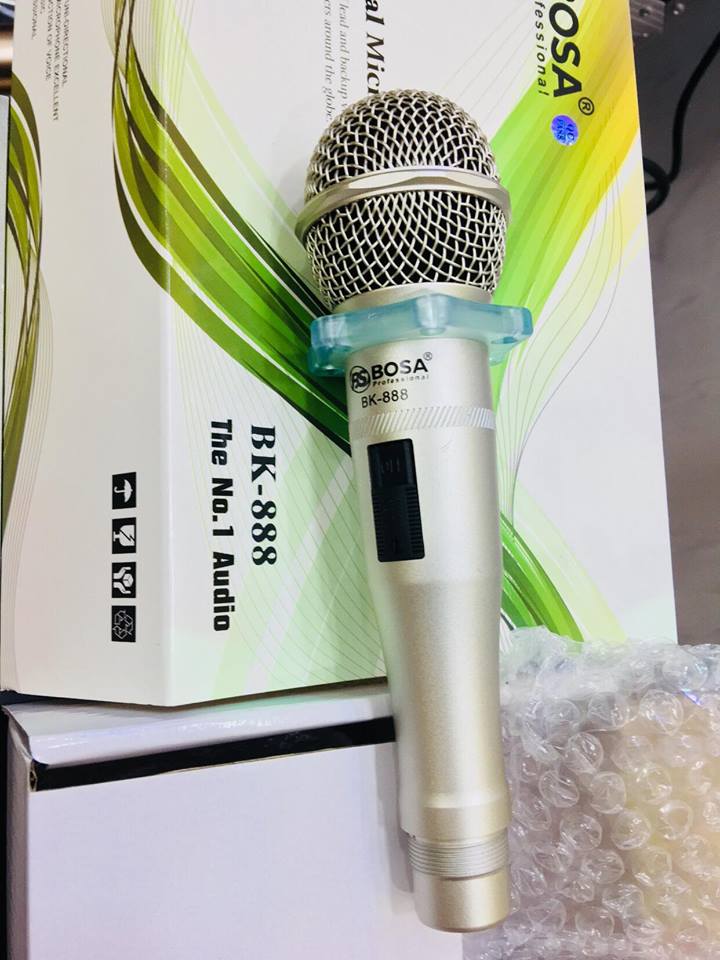 MICRO KARAOKE CÓ DÂY BOSA BK888