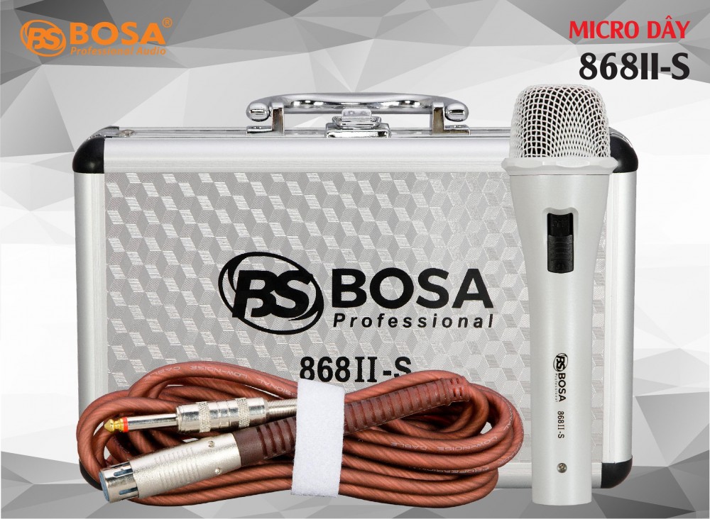 MICRO KARAOKE CÓ DÂY BOSA E868 II