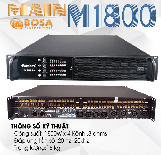 MAIN CÔNG SUẤT BOSA M1800