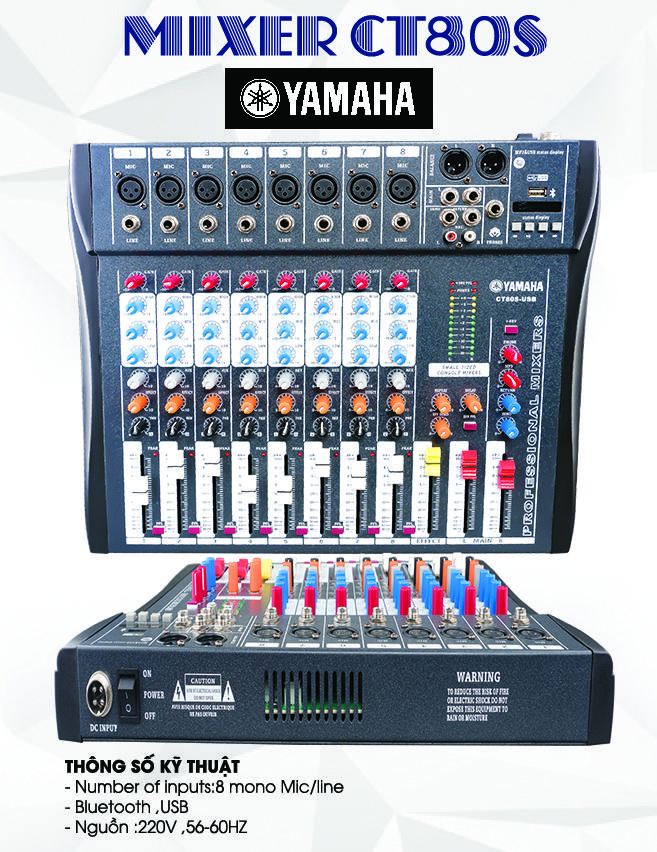 Mixer bàn Yamaha CT80S
