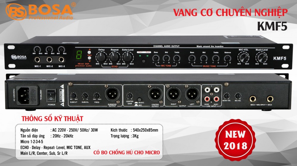 Vang Cơ Bosa KMF5 Tặng kèm dây Canon