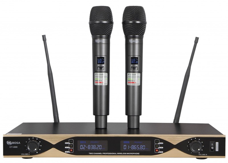 Micro Karaoke không dây BOSA CT 888 - Tặng kèm pin sạc