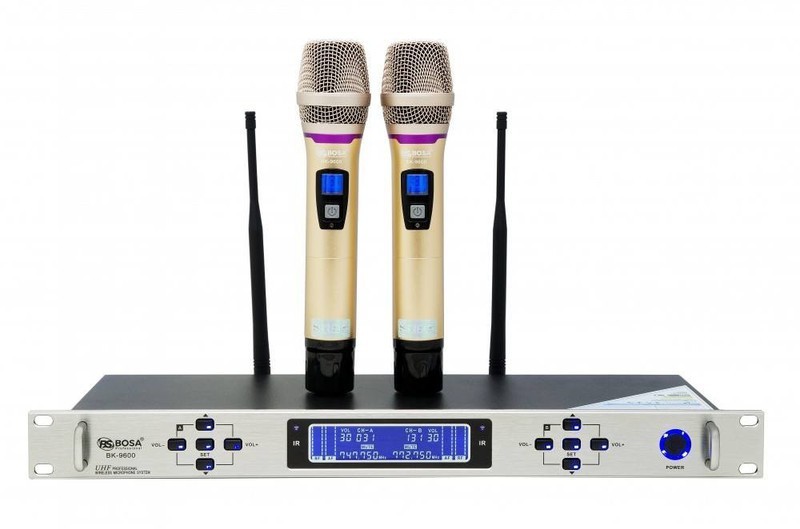 MICRO KARAOKE KHÔNG DÂY BOSA BK9600 - TẶNG KÈM PIN SẠC