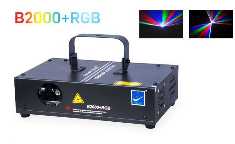 ĐÈN LASER 1 CỬA B2000 RGB