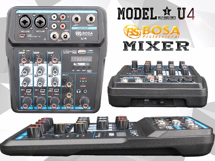 Mixer Bàn Bosa U4