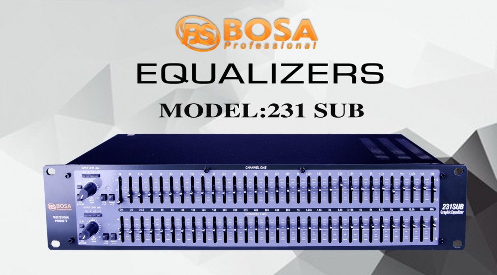 EQUALIZER BOSA 231SUB