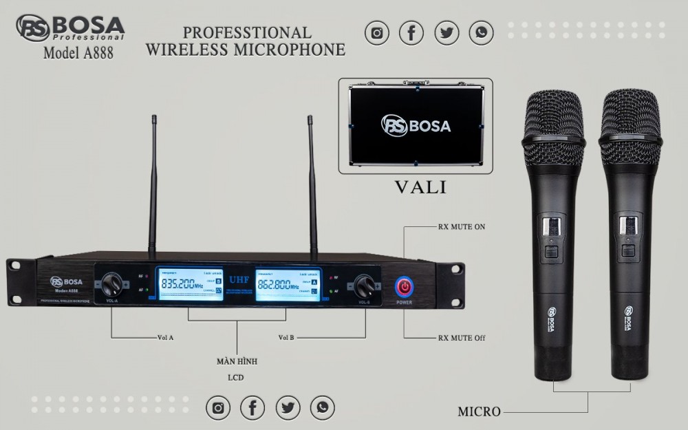 MICRO BOSA A888