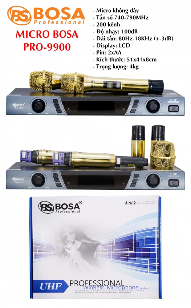 MICRO BOSA BK9900 PRO