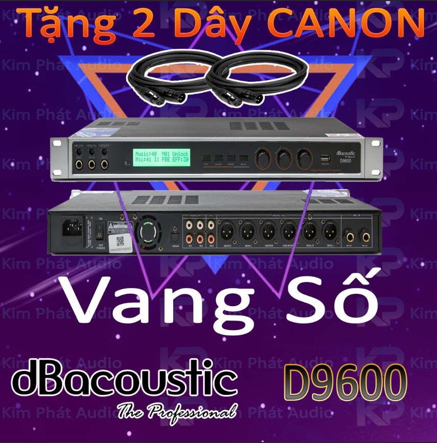 Vang Số Karaoke dBacoustic DK9600