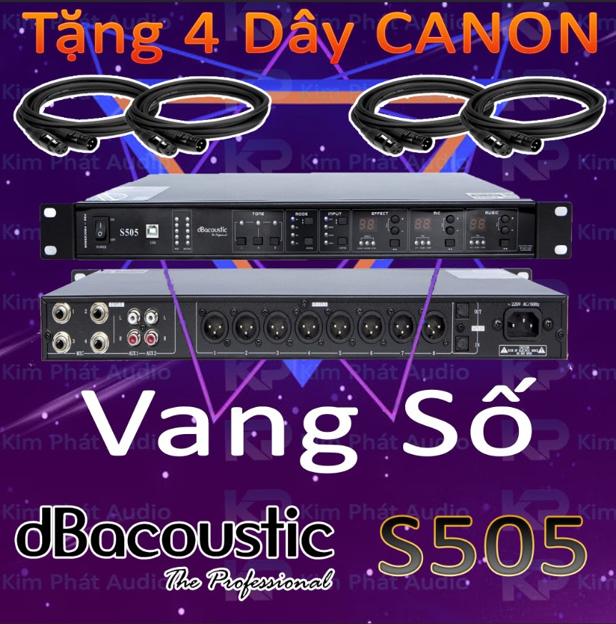 Vang Số Karaoke dBacoustic S505