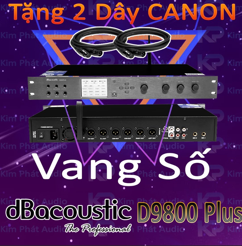 Vang Số Karaoke dB D9800 Plus